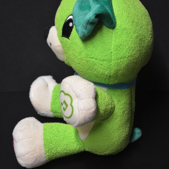 Leap Frog My Pal Scout Green Dog Plush Interactive - Picture 3 of 7